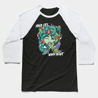 Hard Life, Warm Heart Baseball T-Shirt